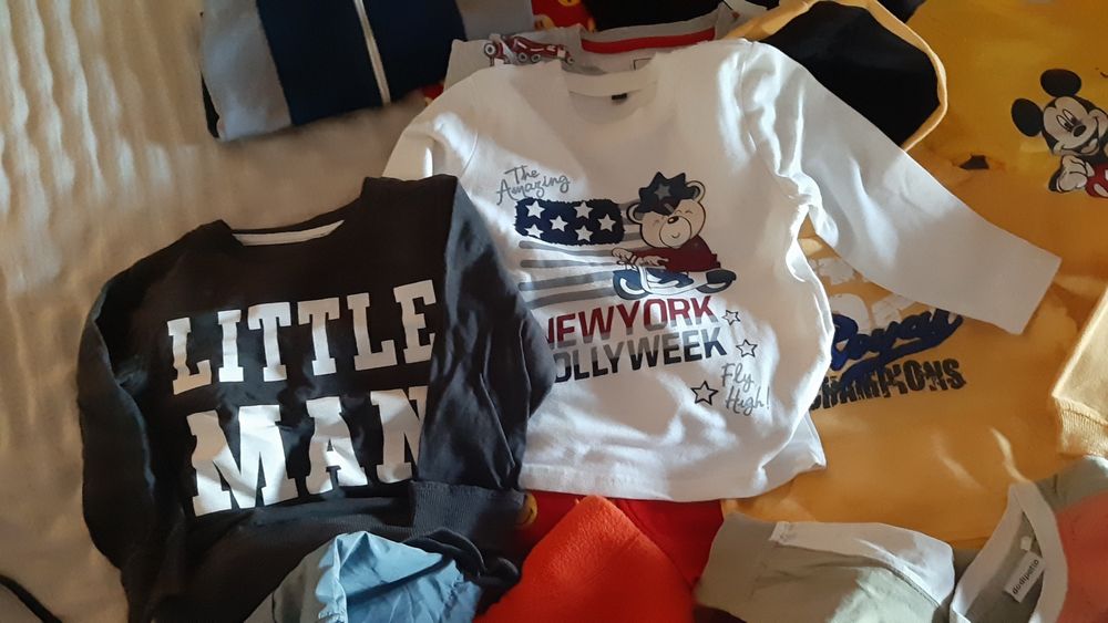 Lot haine băiat toamnă  iarnă   mărimea 92/98