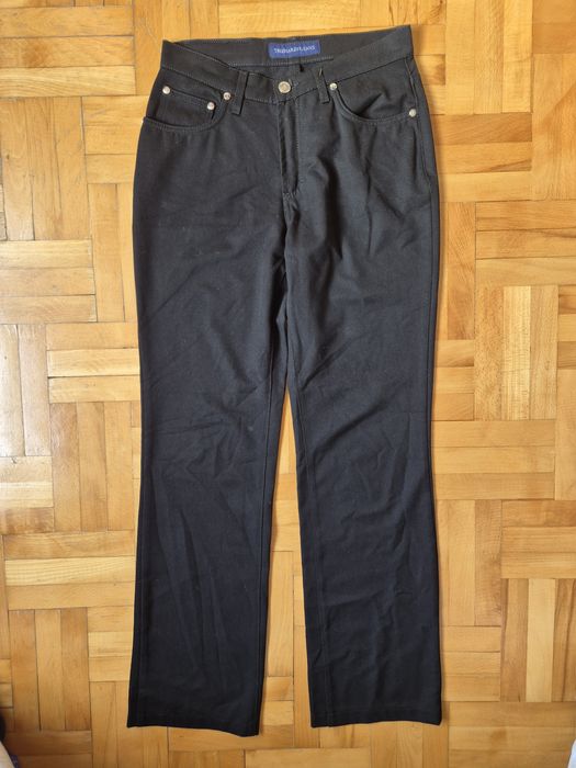 Pantaloni lux Trussardi Jeans, Drepti, evazați IT 43 / L - Femei
