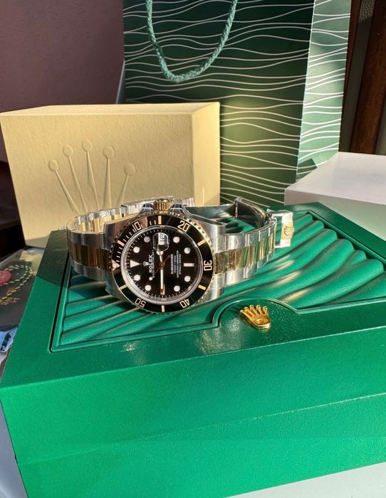Ceas Rolex Automatic Submariner Date 41MM Oystersteel Silver-Gold
