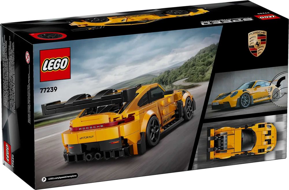 LEGO Speed Champions 77239 Суперкола Porsche 911 GT3 RS
