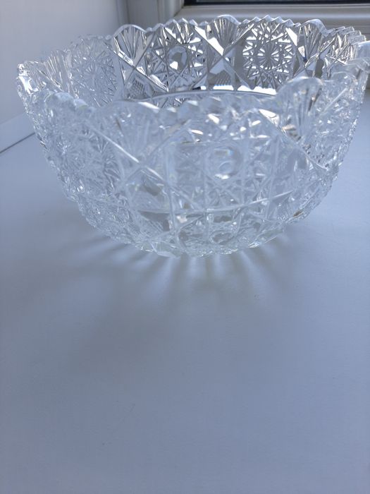 Хрустальные чешские вазы