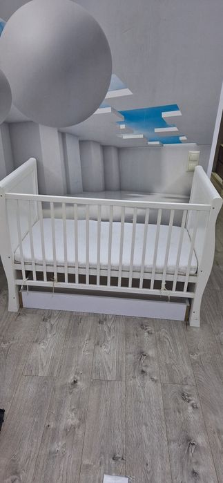 Pătuț lemn cu cosleper