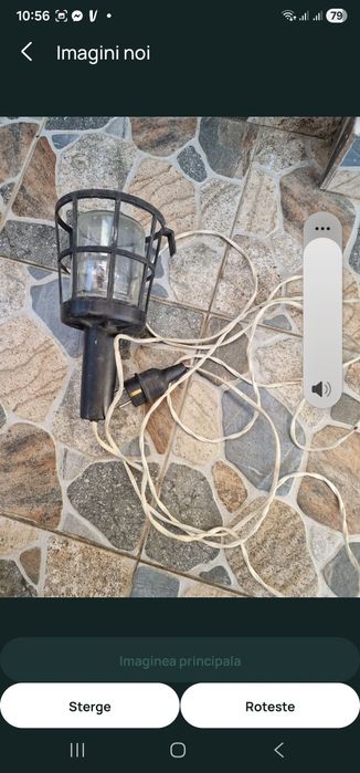 Lampa portabila de lucru
