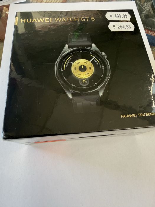 Huawei watch gt6 46mm black!Неотварян!