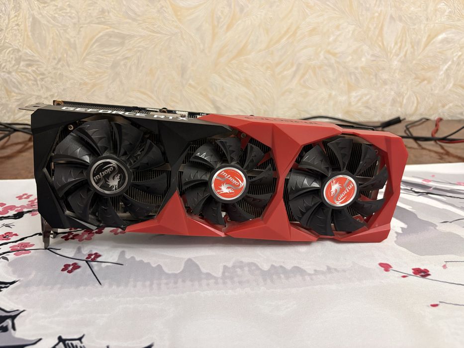 Видеокарта RTX 3080TI Colorful 12Gb отличном состояние