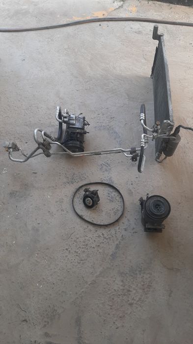 Радиатор компрессор ремень ролик комплект