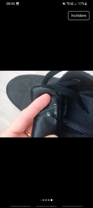 Ghete Gallus din piele nr 41