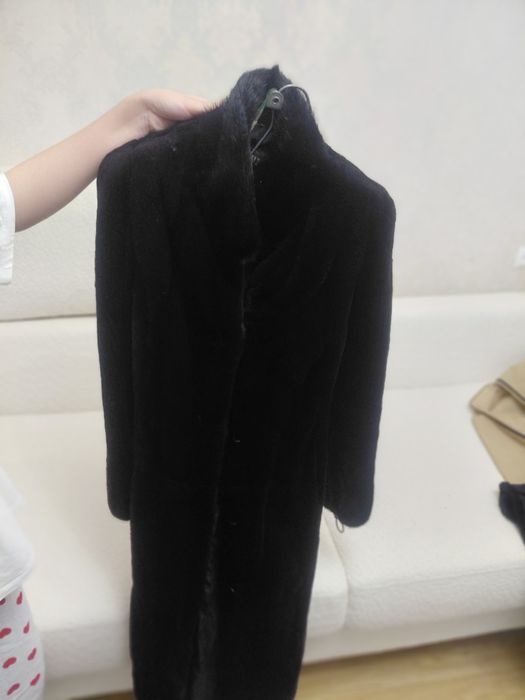 Стриженная норковая шуба