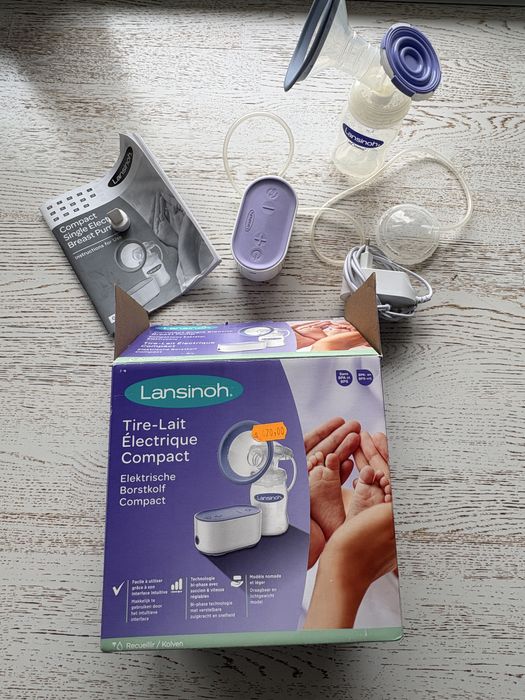 Pompa de san electrica compacta Lansinoh