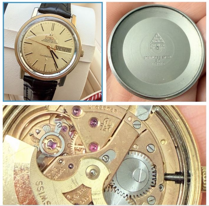 Ceas OMEGA Constellation Automatic Chronometer , Cadran Aur 18k