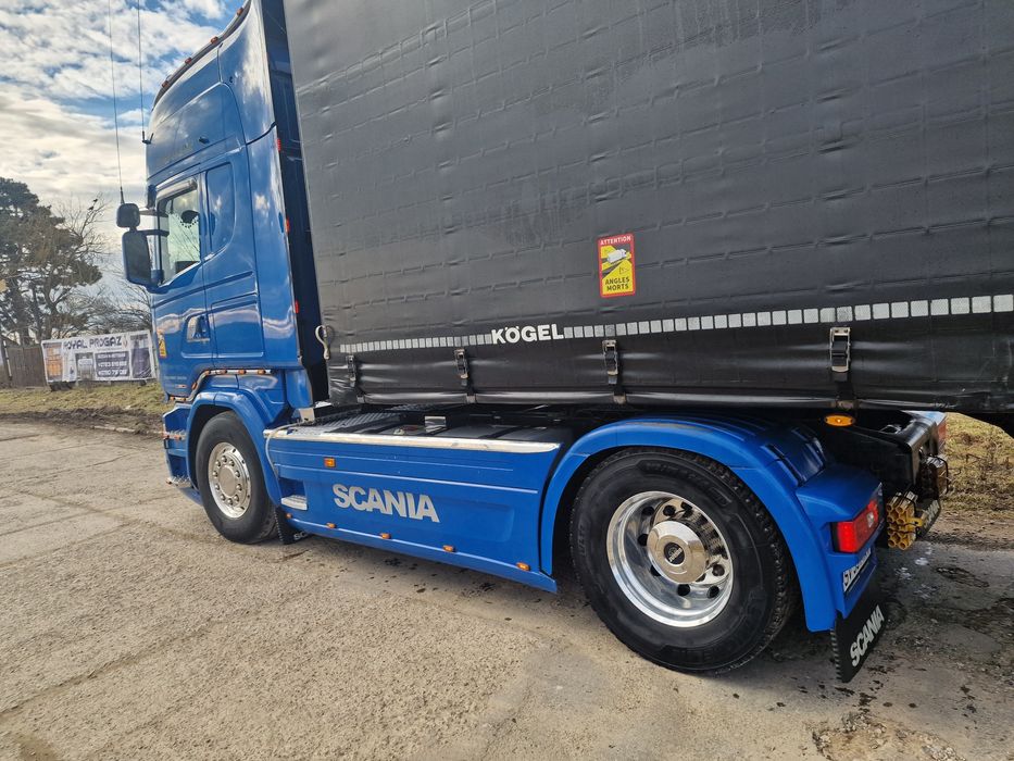 Vând Scania R450,decembrie 2016 și semiremorca Kogel 2017