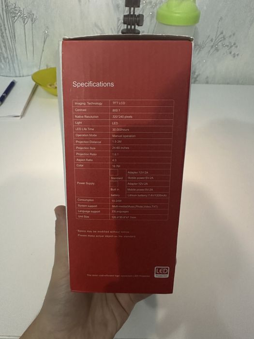 Led mini проектор