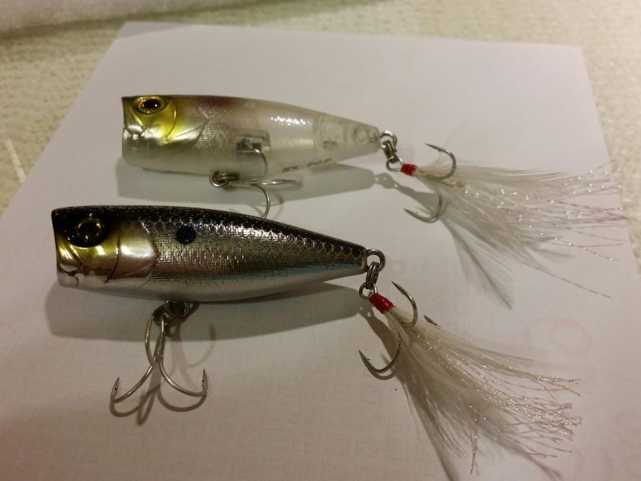 POPPERe vobler JACKALL SK-POP - avat, pastrav, clean, biban si stiuca