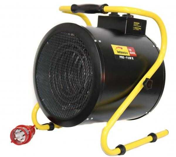 Aeroterma electrica 9KW 380V tun caldura incalzitor PRO 9kW R INTENSIV