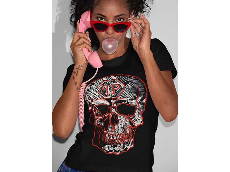 Тениски Philipp Plein принт Модели и размери