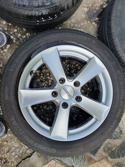 4бр алуминиеви джанти  Децент за БМВ серия 1/ 7ж Х16/ ет 40/ 5Х 120/