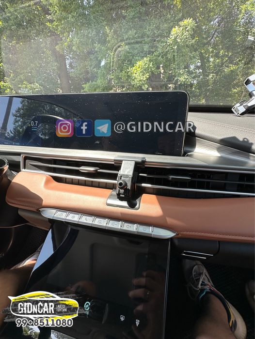 Заводской держатель телефона chery tiggo 8 pro max