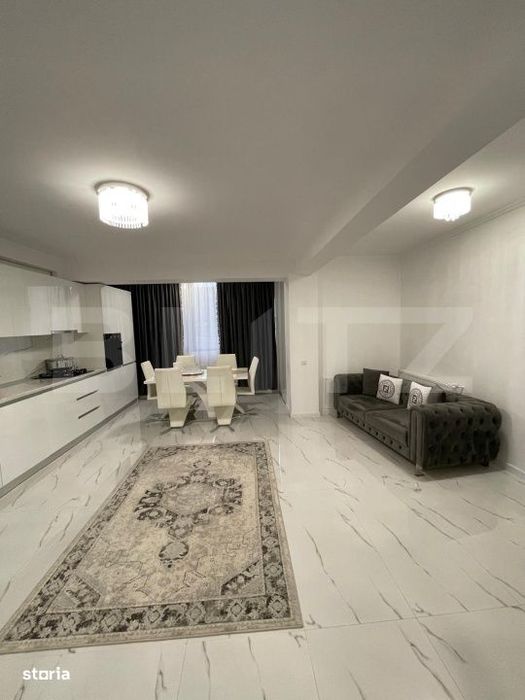 Apartament 3 camere, 2 bai, 64 mp, 2 parcari, intermediar, zona Terra