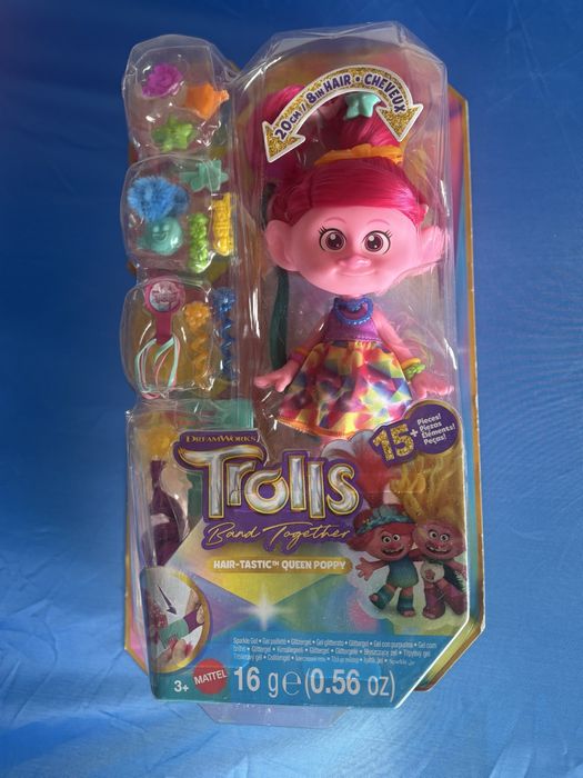 Papusa troll cu accesorii