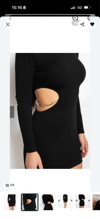 Дамска рокля по тялото Promesa