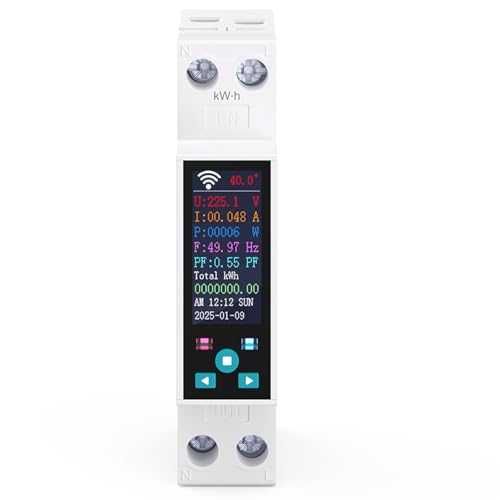 TONGOU WiFi електромер 50A LCD Smart Switch