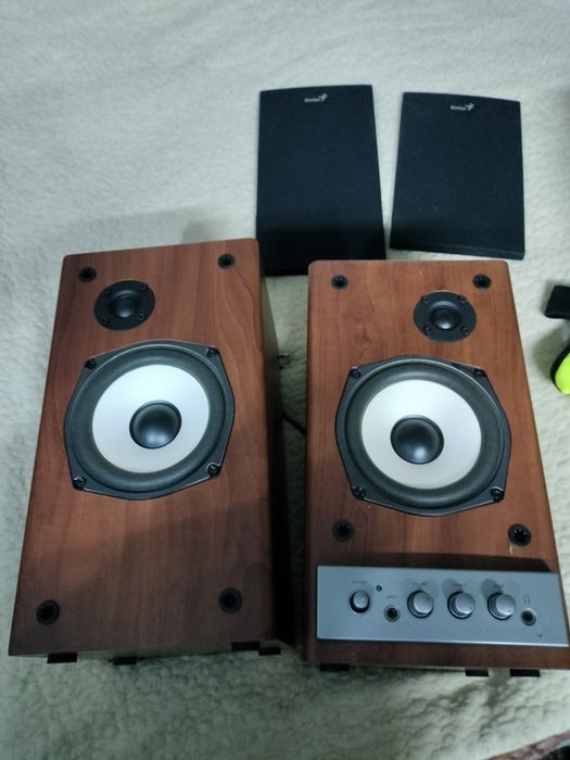 Boxa activa + pasiva " Genius 2x40w.