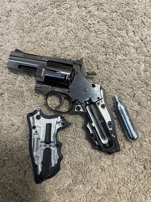 Revolver Airsoft Magnum .357 Gun Metal 2.5”