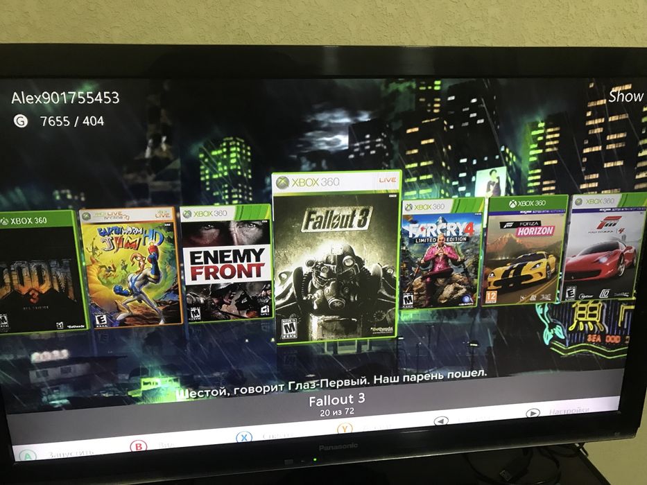 Xbox 360 500 gb 72 игр