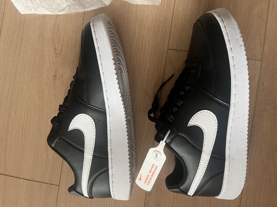 Nike, Спортни кожени обувки, маратонки Nike Court Vision Low