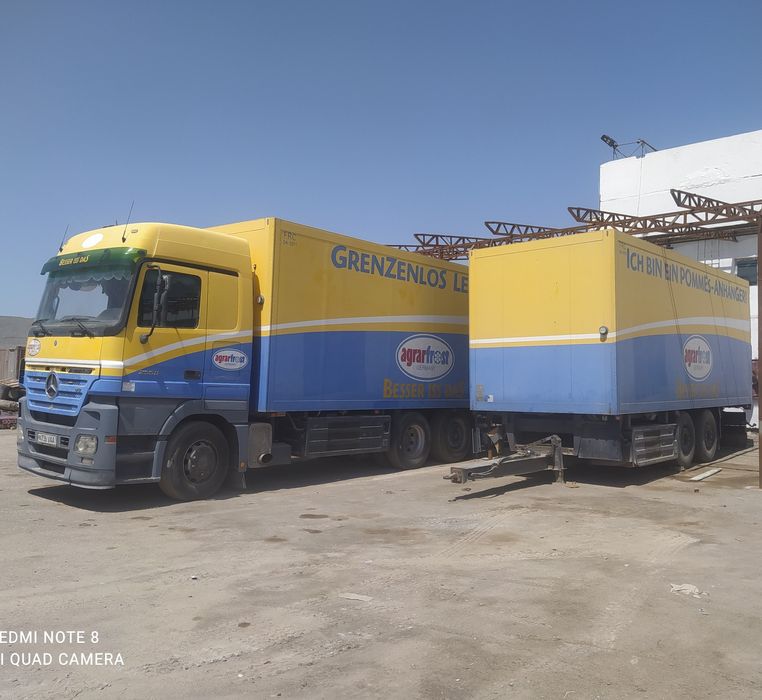 Мерседес  Рефрежатор.присеп Билан бирга сотилади.холати яхши.2005 йил.