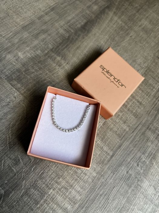 Brățară tennis argint 925 cu zirconii – Splend’or – nouă