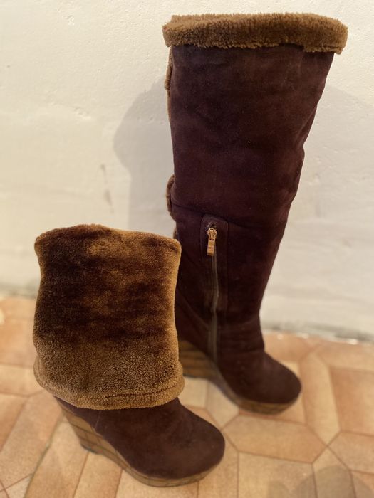 Продам сапоги на платформе