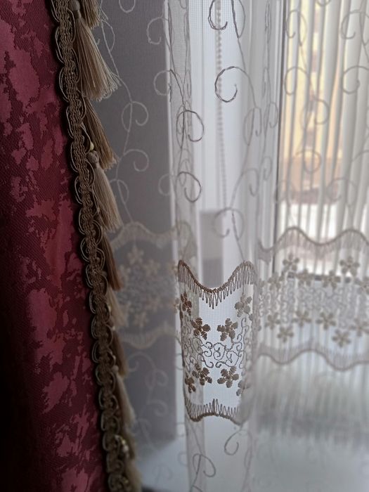 Занавеска, можно без тюль