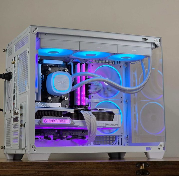 Геймърски компютър - Нов | Ryzen 7 7800X3D | RX 9070XT 16GB | DDR5 RAM | SSD NVMe )