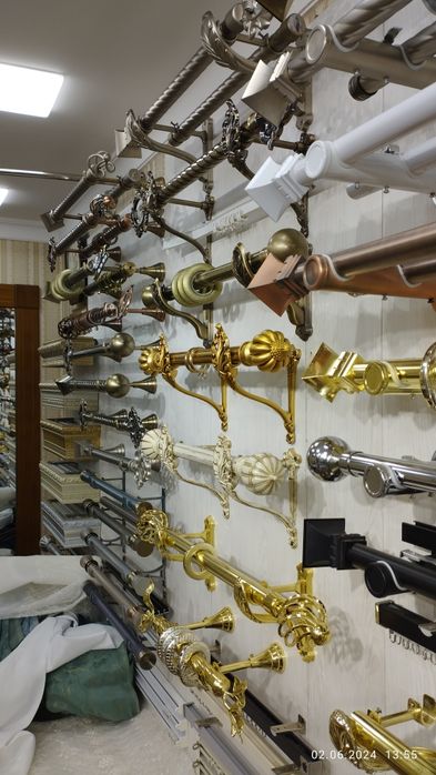 Карнизы для штор продажа доставка Установка