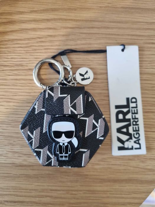 НОВ! Луксозен ключодържател Karl Lagerfeld K/Ikonik – Оригинален