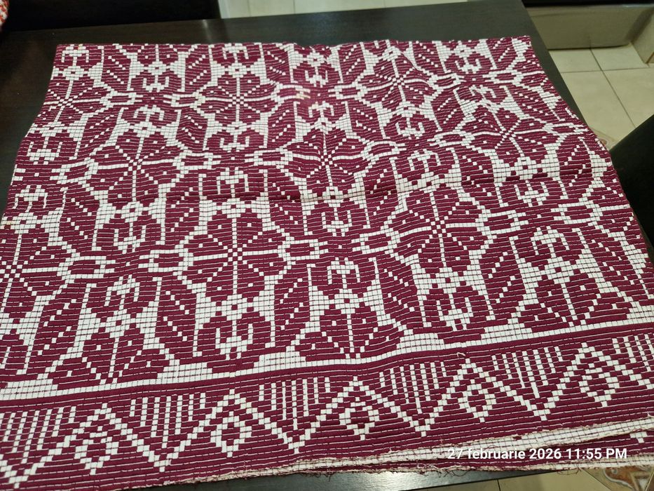 Fețe de masă țesute,tradiționale,Transilvania