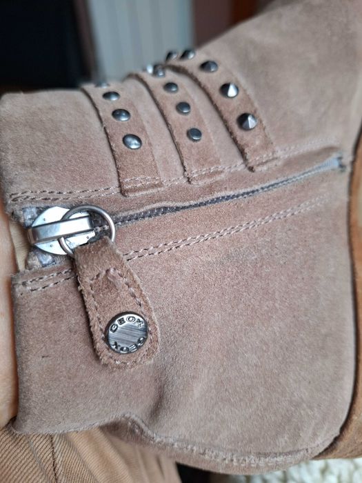 Боти Geox 37 естествен велур