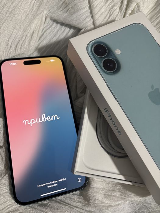 Айфон 16 плюс на 128 гб