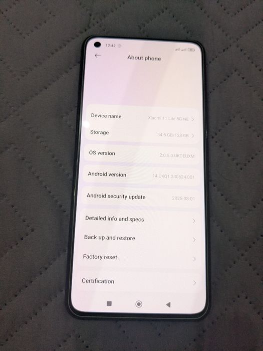 Xiaomi Mi 11 lite 5G NE