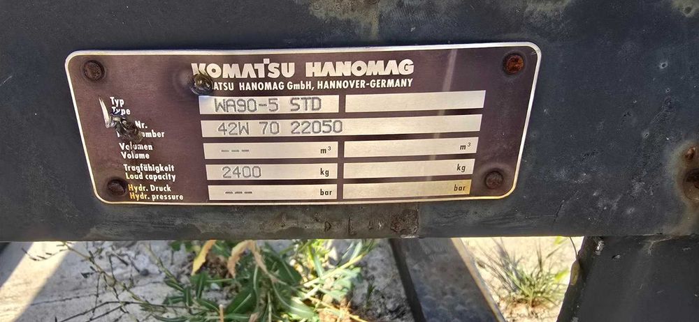 Вилици за Челен товарач Komatsu