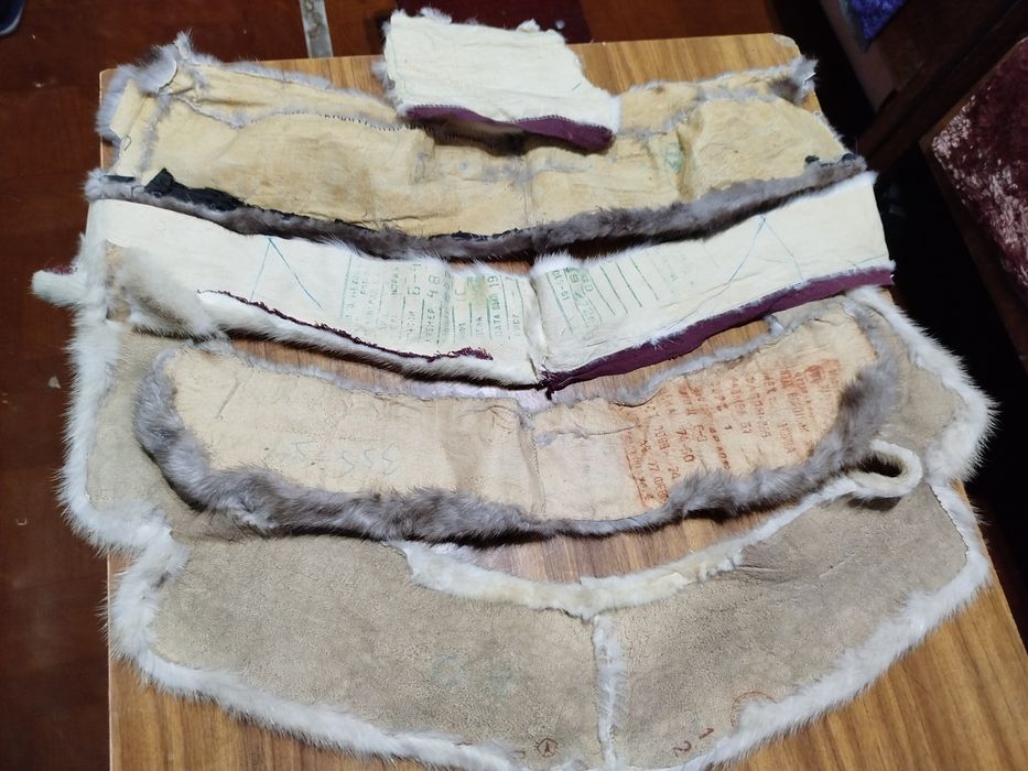 Воротники меховые натуральные,норка