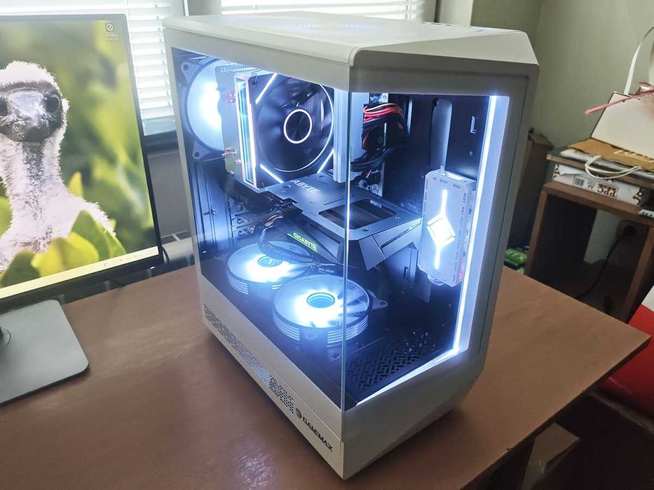 Геймърски компютър, Ryzen 5600x, Rtx 3060Ti, 32gb Ram, 1tb nvme, 700W