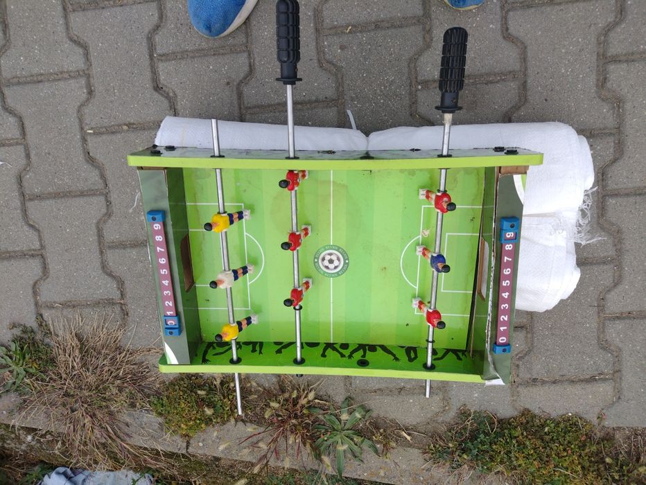 Joc fotbal verde