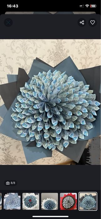 Денежный букет, ақша букет, букет