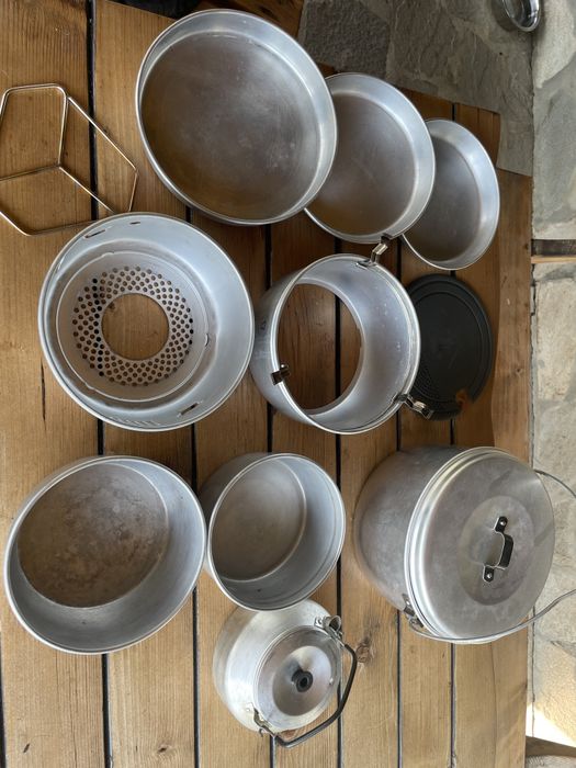 Trangia къмпнигрски комплект- със спиртна горелка