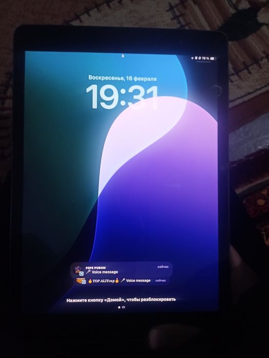 iPad 9 go 64gb +simkarta ketadi ideal holatda