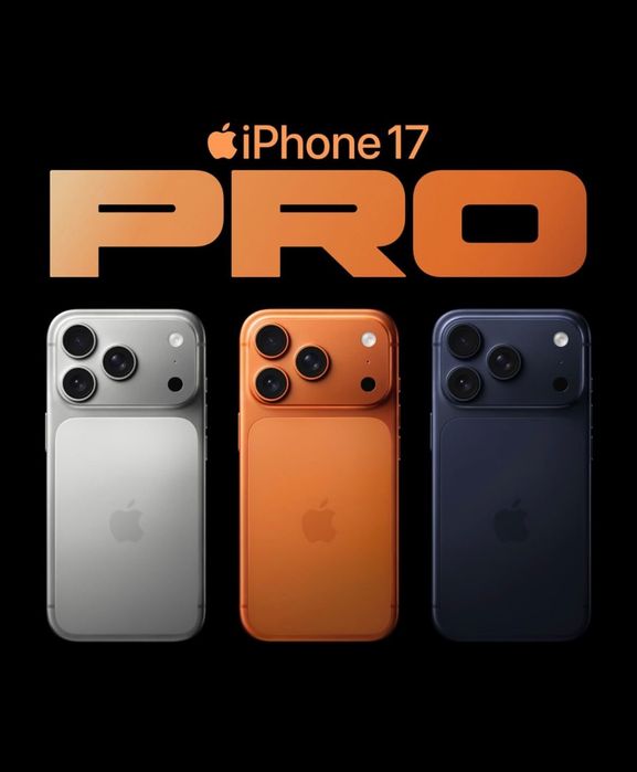 IPHONE 17 pro orange