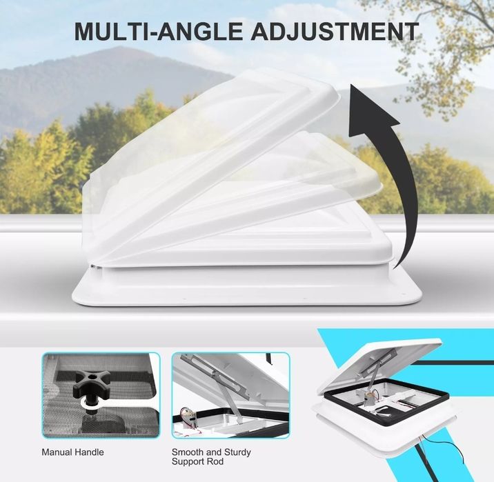 Отдушник/ люк/ шибедах за каравана/ кемпер, 42х42 см