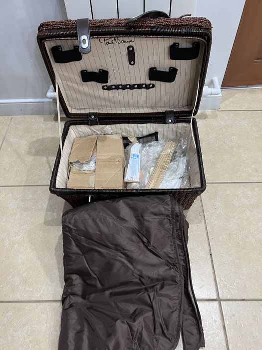 Сумка корзина для пикника